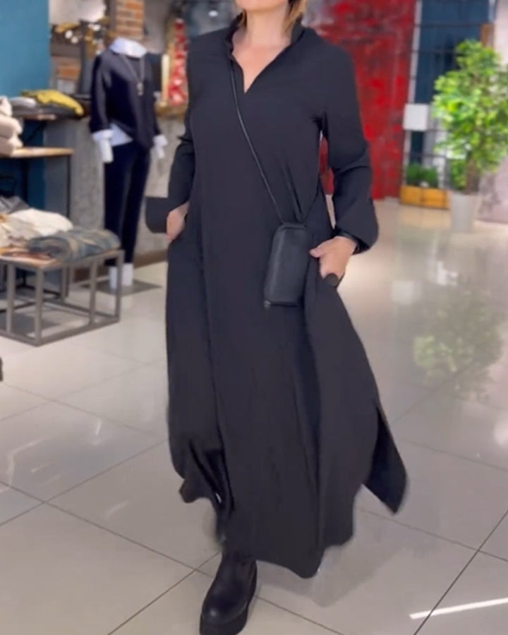 EVITA - ROCHIE LUNGĂ ELEGANTĂ ȘI CONFORTABILĂ