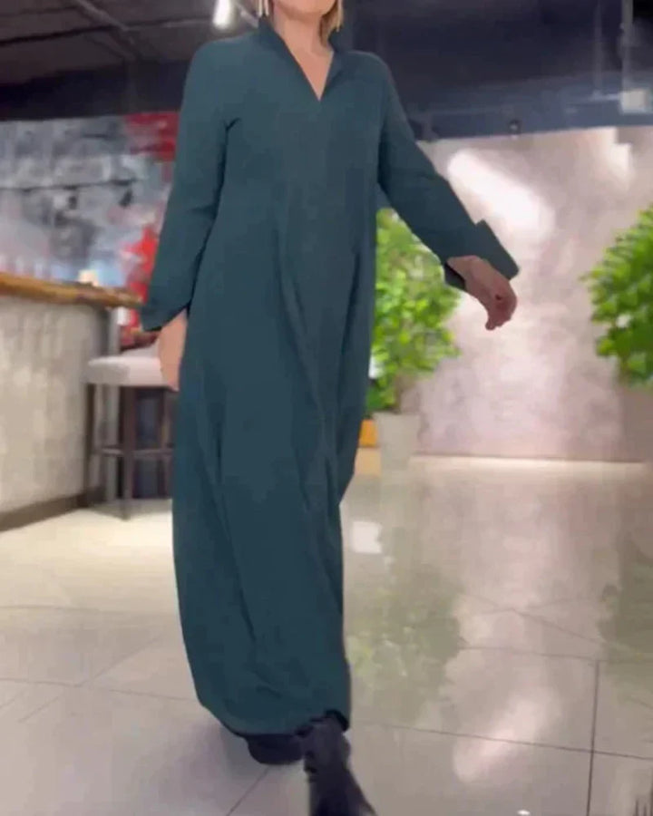 EVITA - ROCHIE LUNGĂ ELEGANTĂ ȘI CONFORTABILĂ